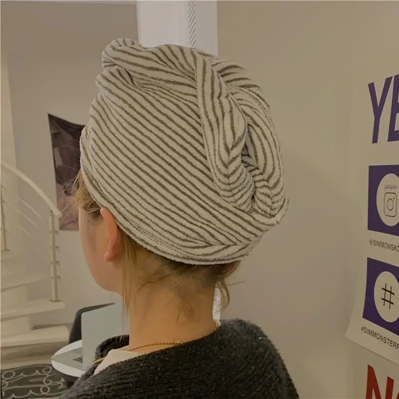 Microfiber Hair Drying Cap