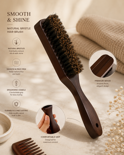 Boar Bristle Brush