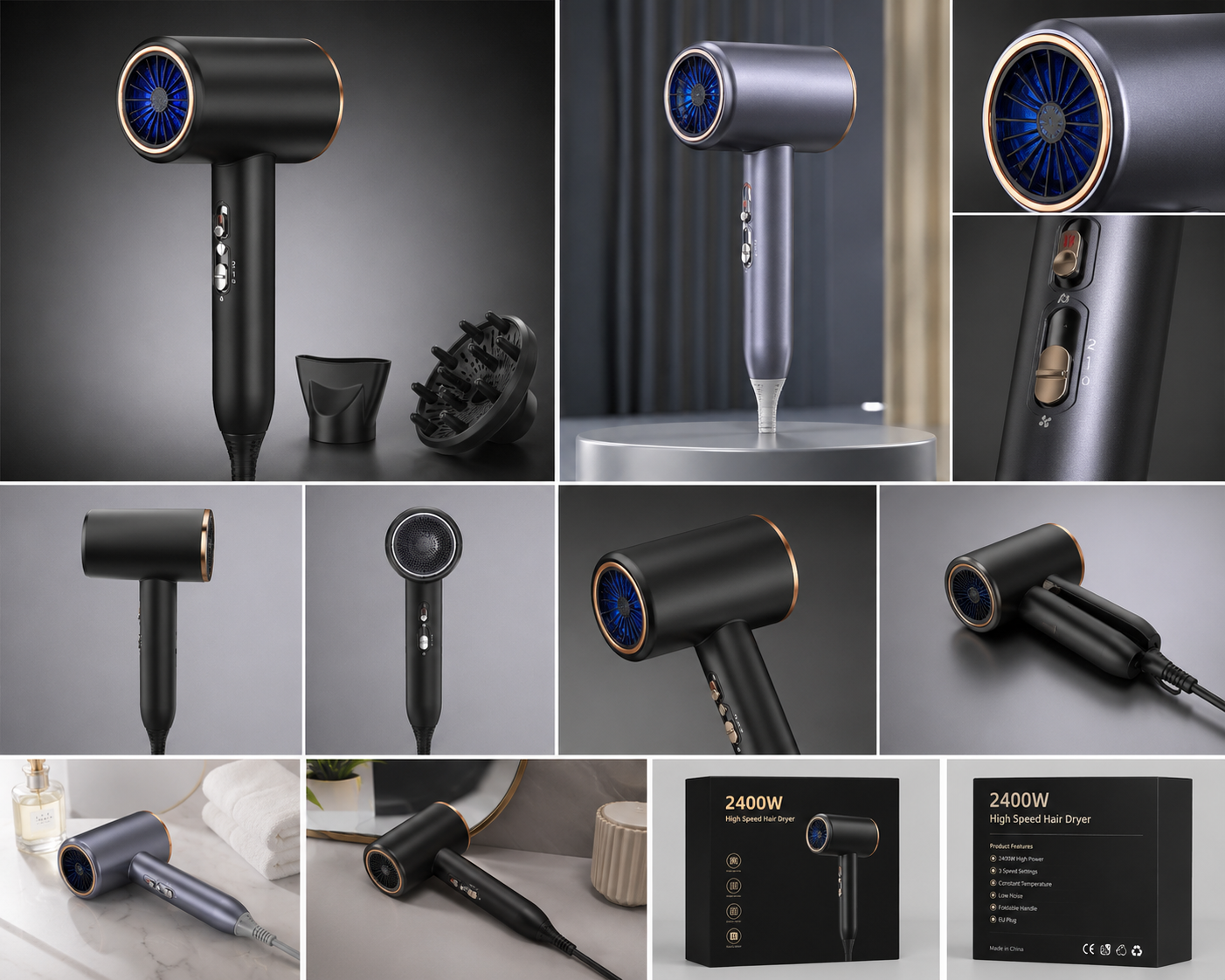 Lumiere Pro Hair Dryer — 2400W
