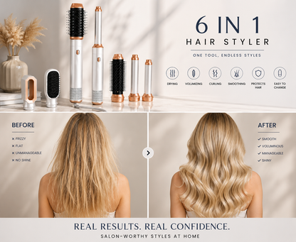 6-in-1 Blow Dryer Brush Set