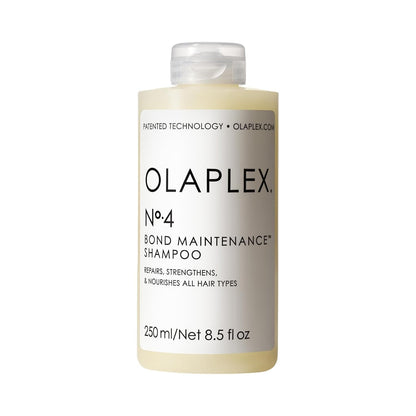 Olaplex No. 4 Bond Maintenance Shampoo Repairs Strengthens & Nourishes All Hair Types Adds Shine & Leaves Hair Feeling Soft 8.5 fl oz