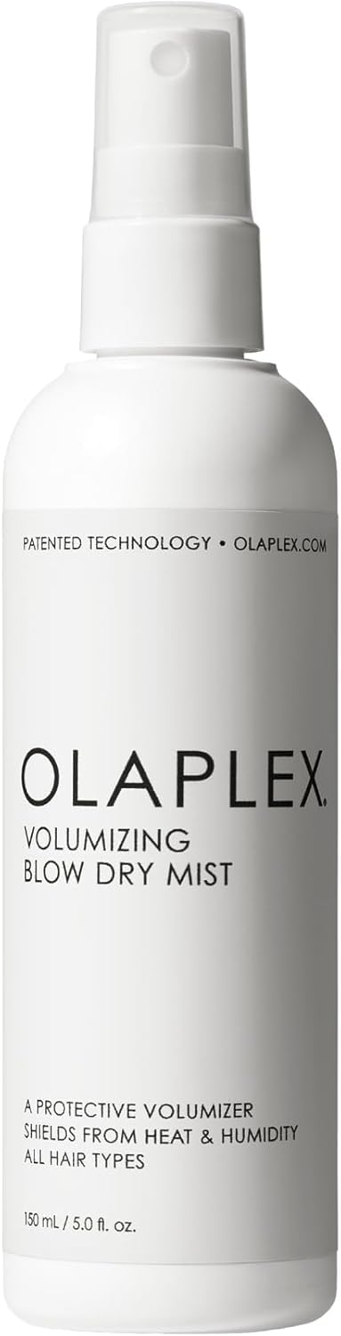 Olaplex Volumizing Blow Dry Mist Hair Heat Protection Repairs & Protects Hair for Healthier-Looking Blowouts Speeds Up Blow Dry Time Creates Touchably Soft Shiny Hair For All Hair Types 5 fl oz