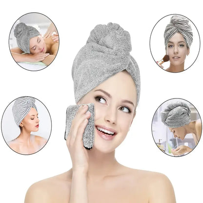 Microfiber Hair Drying Cap