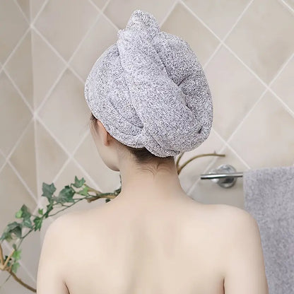 Microfiber Hair Drying Cap